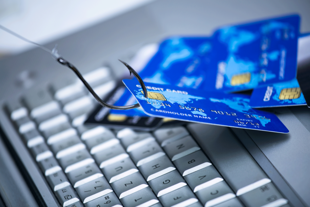 Kreditkarte Phishing Gefahr