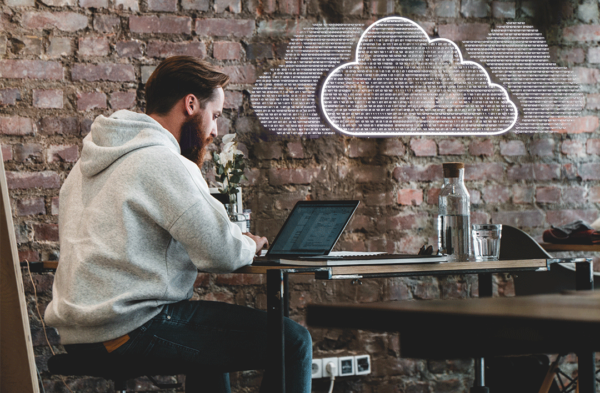 Arbeiten in der Cloud von Zuhause oder im Büro